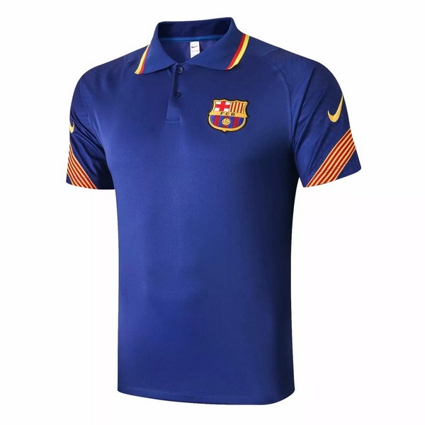 Polo Barcelona 2020 2021 Azul Naranja